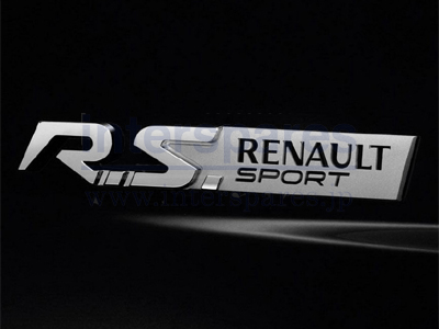 ルノー　スポール　RS エンブレム　トゥインゴ GT  リヤ　エンブレム　新品