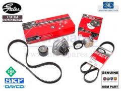Alfaromeo ジュリエッタ 1.4L 純正OEM タイミングベルトキット&ウォーターポンプセット+ファンベルトキット一式付 71736717 / 55221397 / 55191970 / 55195023