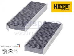 シトロエン　ベルランゴ 1.5 HDI　ディーゼル用　エアコンフィルター　HENGST E2977LC-2