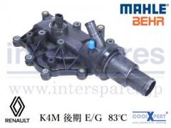 ルノー カングー2　KWK4M　サーモスタットハウジング ASSY 83℃ 8200700094