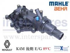 ルノー カングー2　KWK4M　サーモスタットハウジング ASSY 89℃ 8200561434