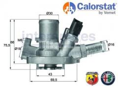 アバルト 500 / 595　1.4リッター 対策 サーモスタット  純正品番 55215006