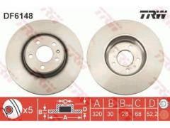 AUDI  フロントブレーキローター 左右セット 8R0615301D / 8R0615301 / 8R0615301F