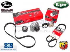 アバルト 500 OEM タイミングベルトキット & W/P +  ドライブベルトキット付 フルセット