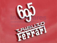 ABARTH　純正 695 トリビュートフェラーリ リアエンブレム　735524381