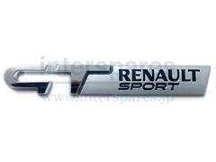 ルノースポール 純正 リア エンブレム　GT RENAULT SPORT