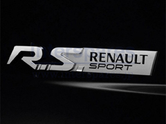 ルノースポール 純正 リア エンブレム　RS RENAULT SPORT