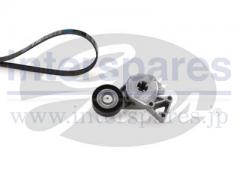 VW ポロ 9NBJX OEM ファンベルト ドライブベルト & テンショナーセット 06A260849K 06A903315E