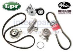 VW ポロ 9NBJX OEM タイミングベルト キット & ファンベルト キット 対策ウォーターポンプ ファンベルト付 セット