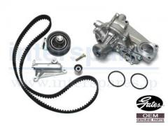 VW  AUDI　OEM タイミングベルトキット ダンパー付 & ハウジング付 ウォーターポンプ