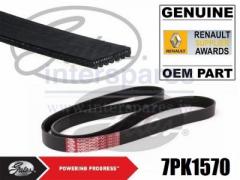 ルノー カングー 1.2ターボ KWH5F KWH5F1　ドライブベルト　117209058R　7PK1570