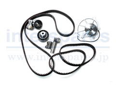 ランドローバー / MG ROVER 75 V6 ダンパー付 タイミングベルト KIT & W/P セット