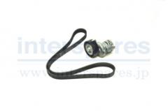 VW OEM ファンベルト&テンショナー セット 036145933AJ & 030145299F