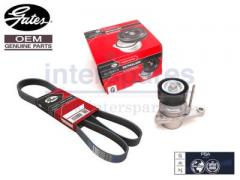 プジョー 1007 A8NFU 後期用 FAB #10290～ OEM ファンベルト&テンショナーセット