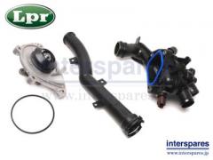 BMW ミニ ウォーターポンプ & サーモスタット & 接続パイピング SET 11517648827 11537534521 11537589713 適合品
