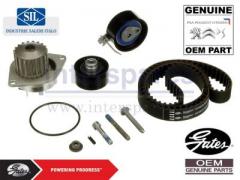 プジョー 206 1.6 NFU後期 E/G用 OEM タイミングベルトキット & OES ウォーターポンプ セット