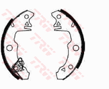 ルノー R4 リアブレーキシュー BENDIX タイプ 7701205051