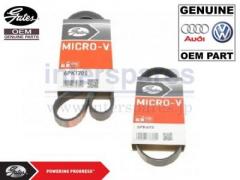 VW ゴルフ ジェッタ ファンベルト & スーパーチャージャーベルト 2本セット 03C260849A 03C145933A
